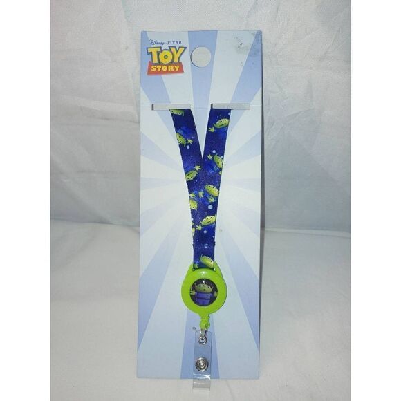 Disney Accessories - Disney Toy Story Martians Blue/Green Lanyard